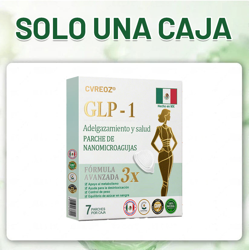 【Último día de promoción: 60% DE DESCUENTO🏅】CVREOZ® Parche NANO de microagujas NIDDK-Tirzepatide para Adelgazar y Salud(Sin dolor, liberación 24/7 | Pierde 9 kg RÁPIDO | Reducción del 90% en azúcar | )