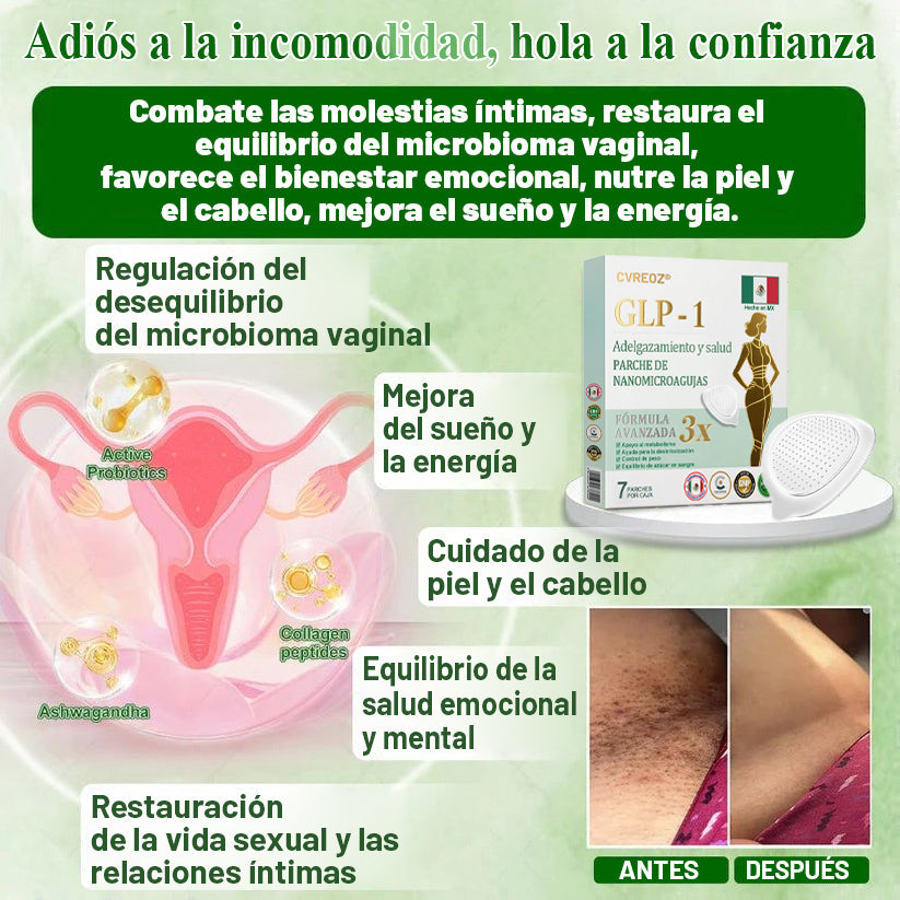 【Último día de promoción: 60% DE DESCUENTO🏅】CVREOZ® Parche NANO de microagujas NIDDK-Tirzepatide para Adelgazar y Salud(Sin dolor, liberación 24/7 | Pierde 9 kg RÁPIDO | Reducción del 90% en azúcar | )