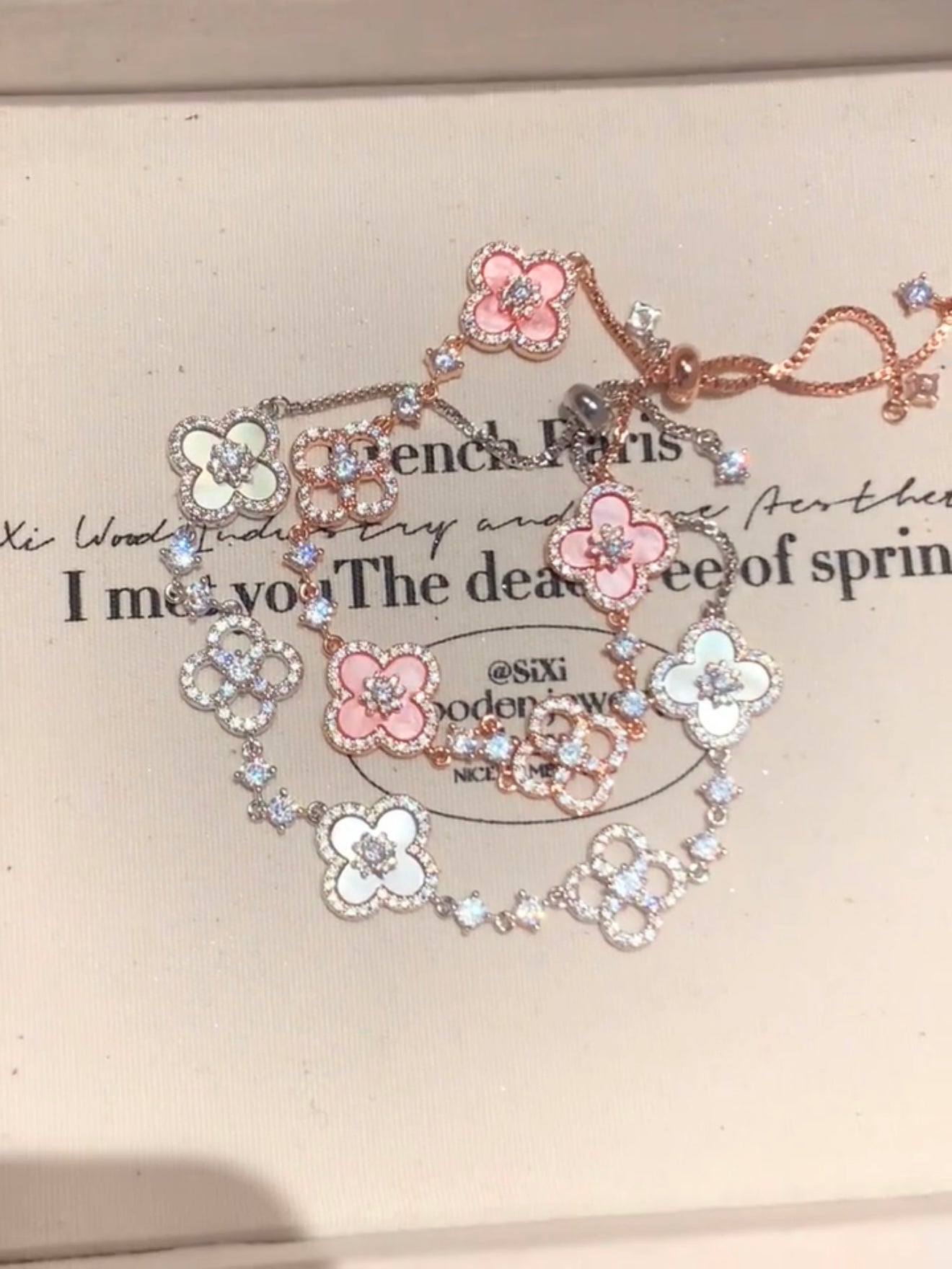 Pink+Silver 【Get 10% off】