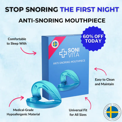 LAST DAY SALE 60% OFF⏰PerfectSleep Solution- Anti-Snoring & Anti-Grinding Teeth Protector