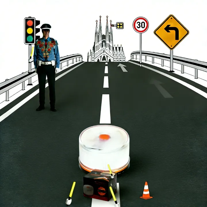 Especial de Navidad: 80% DE DESCUENTOLuz de Emergencia V16 Aprobada por la DGT con Geolocalización 3.0 – Señalización de Ubicación para Automóviles, Plan de Datos Incluido – Base Magnética IP54 – Cumple con la Normativa 2026.