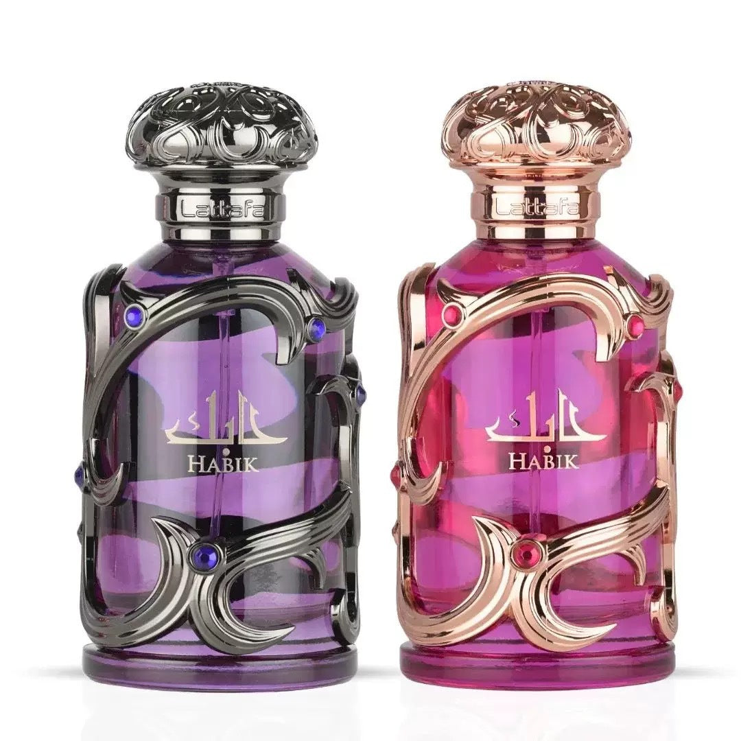 Lattafa Habik for Men Eau de Parfum Spray, 3.4 Ounce